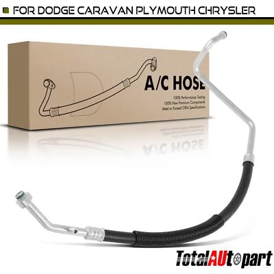 Línea de succión de aire acondicionado para Dodge Caravan 96-00 Plymouth Voyager 96-00 Chrysler V6 3,0 L Foto 1 de 4