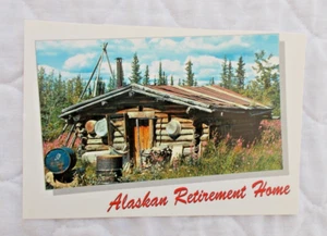 Casa de retiro humorística, Alaska, postal sin usar - Imagen 1 de 2