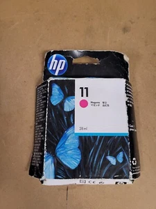 Impresora de tinta magenta de color HP 11 28 ml inyección de tinta Designjet Officejet Businessjet - Imagen 1 de 2