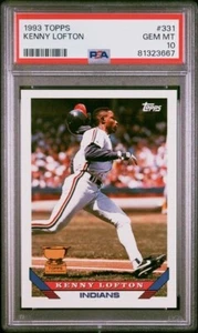 1993 TOPPS #331 KENNY LOFTON 💎PSA 10💎 - Picture 1 of 2