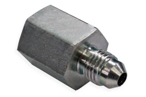 O2N2FP0021 Straight 1/4″ Female NPT to 1/4″ Male JIC N2 Fitting Steel 2026489 - Picture 1 of 2