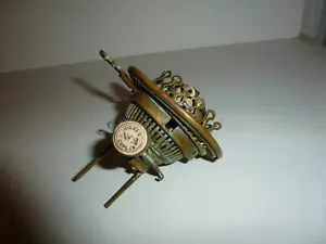 Hinks's No 2 Duplex Oil Lamp Burner - Copper &/or Brass - AS / IS For Parts - Picture 1 of 12