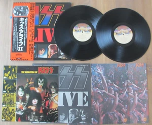 KISS- ALIVE II 2xLP ORIGINAL 1978 JAPAN VINYL RECORD VIP-9029-30 w/OBI RARE! - Picture 1 of 8