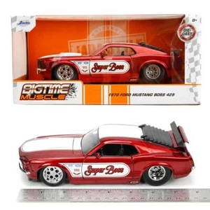 Jada Bigtime Muscle Series: 1970 Ford Mustang "Super Boss" 429 (Red) 1/24 Scale - Picture 1 of 8