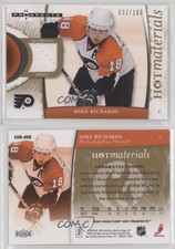2007-08 Fleer Hot Prospects Hot Materials Red Hot /100 Mike Richards #HM-MR
