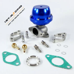 Universal 38MM V-BAND EXTERNAL WASTE GATE BLUE TIAL STYLE MV-S Water/Air Cooled - Picture 1 of 6