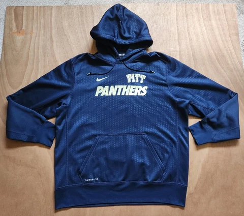 Nike Therma Fit Pittsburgh Panthers Hoodie Sweatshirt Men's XL Cover