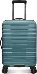 U.S. Traveler Boren 22" Hardside Expandable Spinner Luggage Carry On USB Port - Picture 1 of 10
