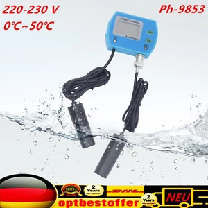 Digital LCD Messgerät Wasser pH / EC Wert Tester Meter Aquarium Pool Prüfer DE - Bild 1 von 10