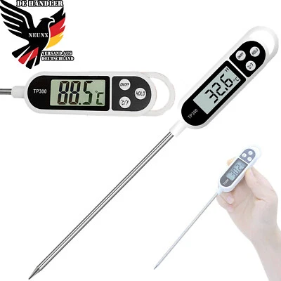 Bratenthermometer Digital Fleischthermometer BBQ Grill Fleisch Thermometer Küche - Bild 1 von 4