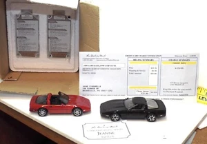 Nuevo en caja 1989 y 1990 con embalaje original 2005 Danbury como nuevo 50 años de corbeta 1/43 - Imagen 1 de 13