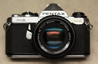 Pentax Me 35Mm Slr Film Camera With 50Mm M F17 Lens Meter Working