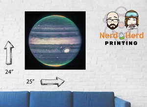 Jupiter James Webb Wall Poster 24x25 inches - Picture 1 of 1