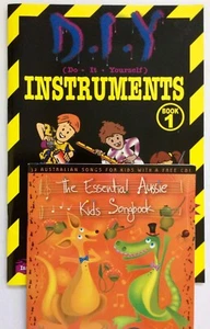 KIDS MUSIC BOOKS x2 – DIY Instruments & The Essential Aussie Kids Songbook - Bild 1 von 6