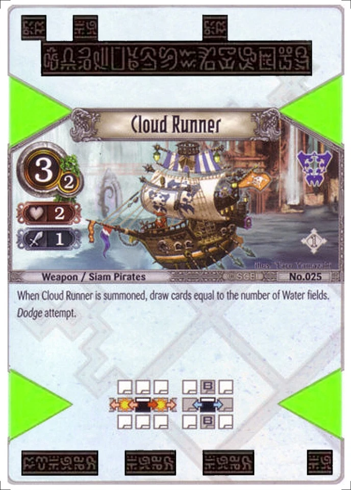 3x Cloud Runner EOJ SET1 #025 PS3 Eye Of Judgment English NM/UNPLAY UC card - Image 1 of 1