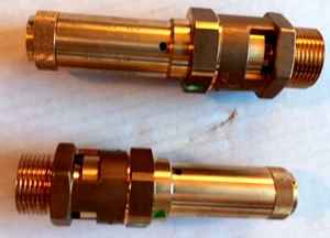 2 HEROSE Germany (2,40 bar 571N) 06217 Standard Messing Sicherheitsventil NEU - Bild 1 von 12