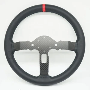 Simplayer 13" Steering Wheel Mod Carbon Fiber Steer Wheel for Logitech G29/G923 - Picture 1 of 4