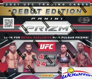 2021 Panini PRIZM UFC MASSIVE 24ct Factory Sealed Retail Box-12 PRIZM PARALLELS - Picture 1 of 1