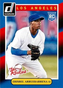 Erisbel Arruebarrena 80 2014 Donruss The Rookies Rookie RC