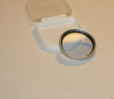 46mm B+W KB1.5 Light Blue 82A Filter cools corrects colours screw-in fit E46 - Image 1 of 3