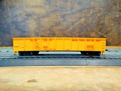 TYCO HO 41' Union Pacific X159 Railroad Train Maintenance of Way MOW Gondola - Image 1 of 4
