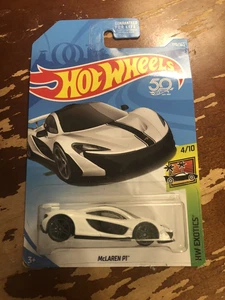 White McLaren P1 HW Exotics Hot Wheels - Picture 1 of 2