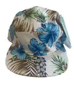 Women’s Baseball Trucker Cap Hawaiian Tropical Resort Wear Beach Adjustable Hat - Foto 1 di 13