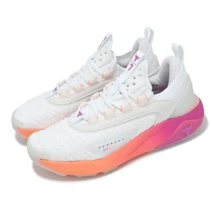 Under Armour Project Rock 7 UA White Pink Women Cross Training Shoes 3027601-101 - Picture 1 of 8