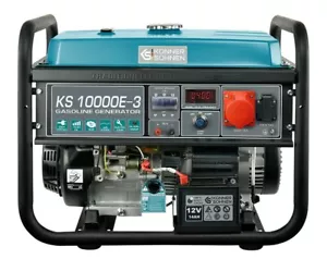 KS 10000E-3 Stromerzeuger Generator Benzin Notstromaggregat 8000 Wat - Bild 1 von 8
