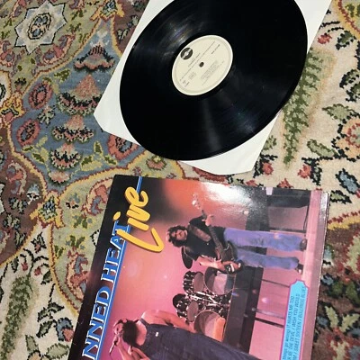 CANNED HEAT "LIVE"  LP MADE IN HOLLAND Import Vinyl Record Album - Image 1 of 4