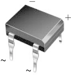 VIDRIO MINIATURA PASIVADO ÚNICO B80C800 DM - Imagen 1 de 1