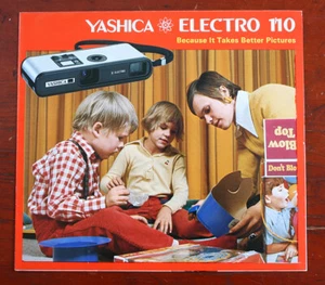 YASHICA ELECTRO 110 KAMERA VERKAUFSPROSPEKT / 126990 - Bild 1 von 1