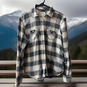 Aeropostale Hemd Junior Large Langarm Knopfleiste Western Cowboy Cowgirl - Bild 1 von 8