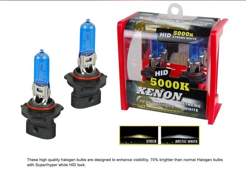 9005XS HB3A Xenon White 5000K 12v 100w High Beam Halogen Bulbs - Image 1 of 1