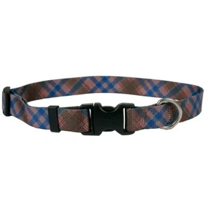 Yellow Dog Design Collar - Brown Highland Kilt Plaid - Small - Made in USA - Picture 1 of 2