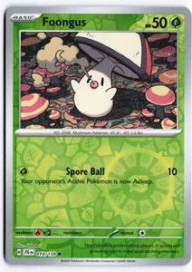 Foongus Reverse Holo SV09: Gemeinsame Reise 010/159 NM - Bild 1 von 2