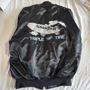 Vintage Goodyear Racing Jacket Sz XL Made In USA “ Larry Insignia” - Picture 1 of 4