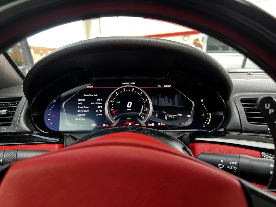 Velocímetro de instrumento digital LCD para Maserati GT GC GranTurismo 2007-2017 Foto 1 de 4