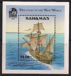 Bahamas Stamp 729 - Discovery of America - Picture 1 of 1