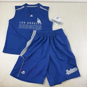 Majestic Los Angeles Dodgers set 2 pezzi grande (7) MLB nuovo con etichette merce originale - Foto 1 di 7