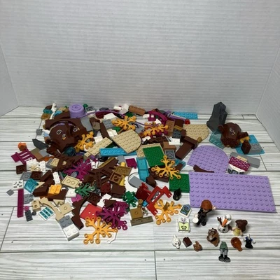 LEGO Frozen 2(41164) Enchanted Treehouse Incomplete Lot + Belle & Beast Pieces - Image 1 of 4
