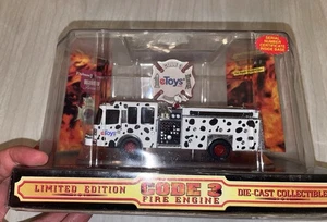 Code 3 Collectibles ETOYS 101 Dalmatian Ferrara Inferno Pumper Fire Truck w/ Box - Picture 1 of 4