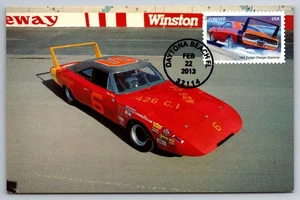 #4744 Muscle Cars 1968 Dodge Charger Daytona FDC Maxi Card - Picture 1 of 2