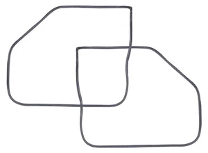 1969-72 Galaxie Door Weatherstrip Front 4-Door Sedan Wagon LTD Monterey New - Picture 1 of 1