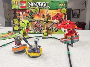 LEGO NINJAGO: Spinner Battle Arena (9456) Komplettset mit Karton und Anleitung - Bild 1 von 6