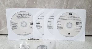 HP Envy 15 System Recovery DVDs + Application & Driver Recovery DVD Windows 8.1 - Picture 1 of 5
