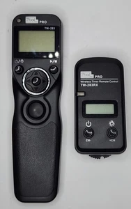 Pixel PRO Wireless Timer Remote Control TW-283TX & TW-283RX For Canon & Nikon. - Picture 1 of 4
