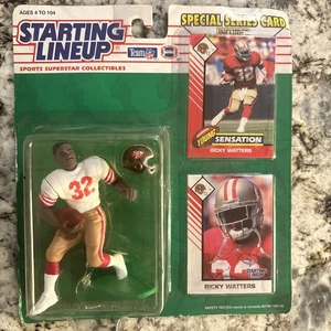 1993 Ricky Watters Startaufstellung Football San Francisco 49ers Figur & Karte - Bild 1 von 4