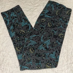 Leggings donna alti e curvy incubo prima di Natale Halloween Lularoe - Foto 1 di 5