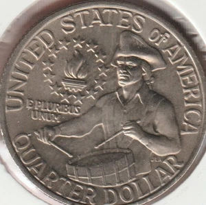 Rare Old 1776-1976 Washington US Quarter Dollar Collectors Collection Coin USA - Picture 1 of 2